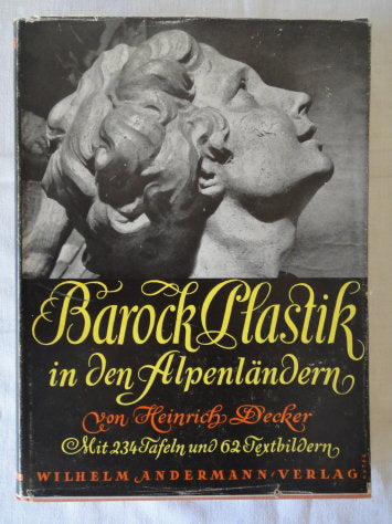 Barock-Plastik in den Alpenländern