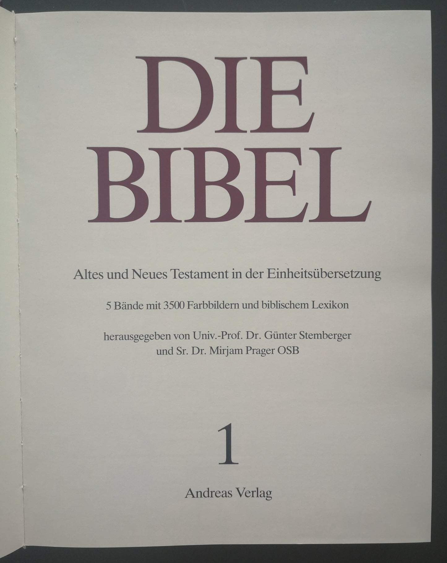 Die Bibel - 5 Bände