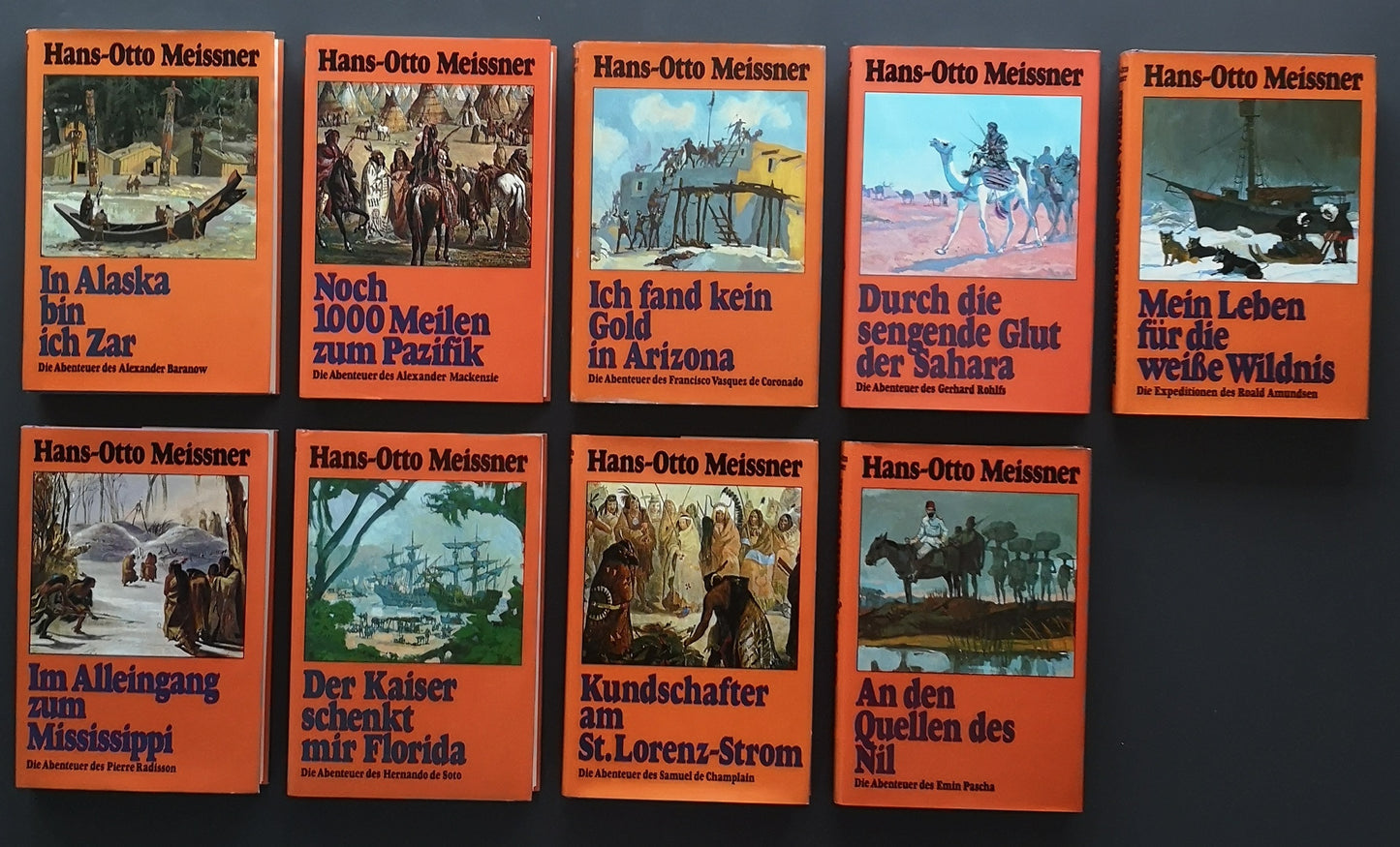 Sammlung Hans-Otto Meissner - 9 Bände