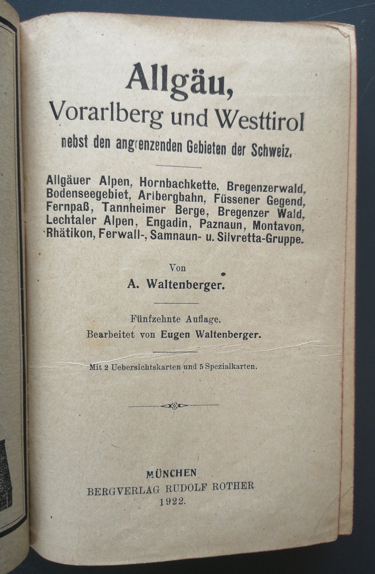 Allgäu, Vorarlberg und Westtirol