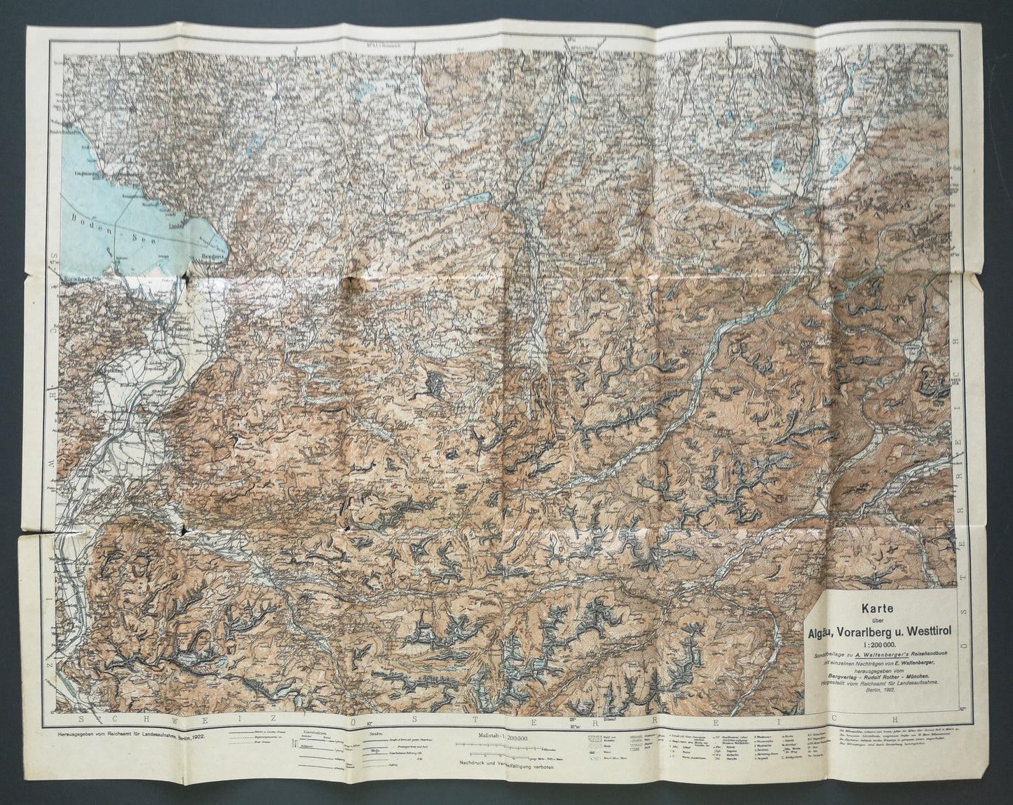 Allgäu, Vorarlberg und Westtirol