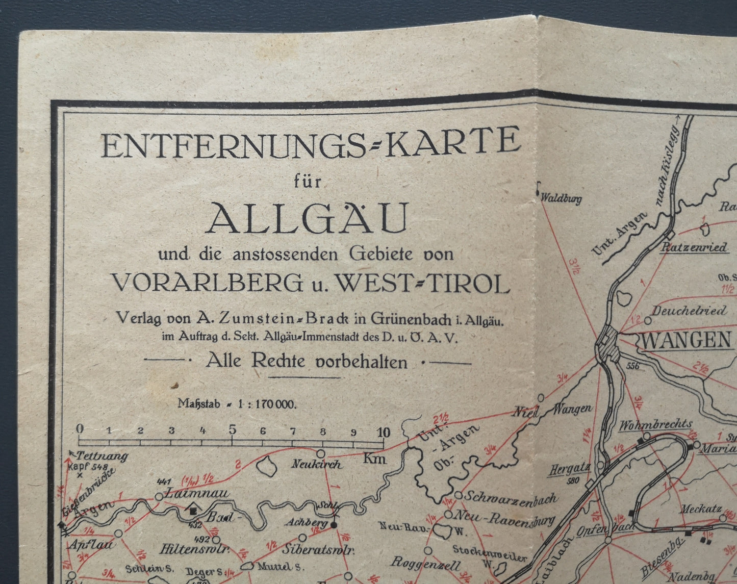 Allgäu, Vorarlberg und Westtirol