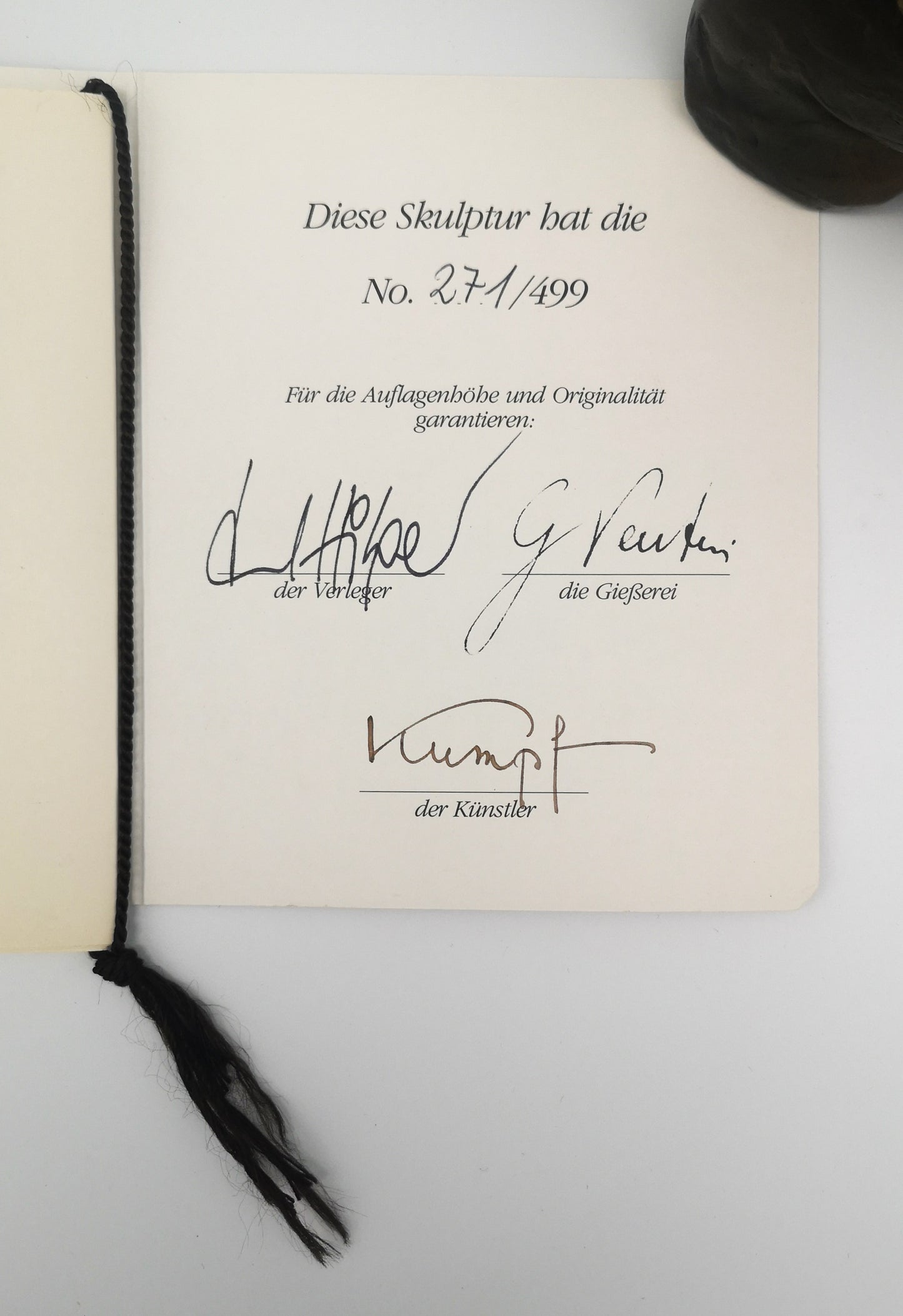 Gottfried Kumpf Bronze - Der Asoziale II