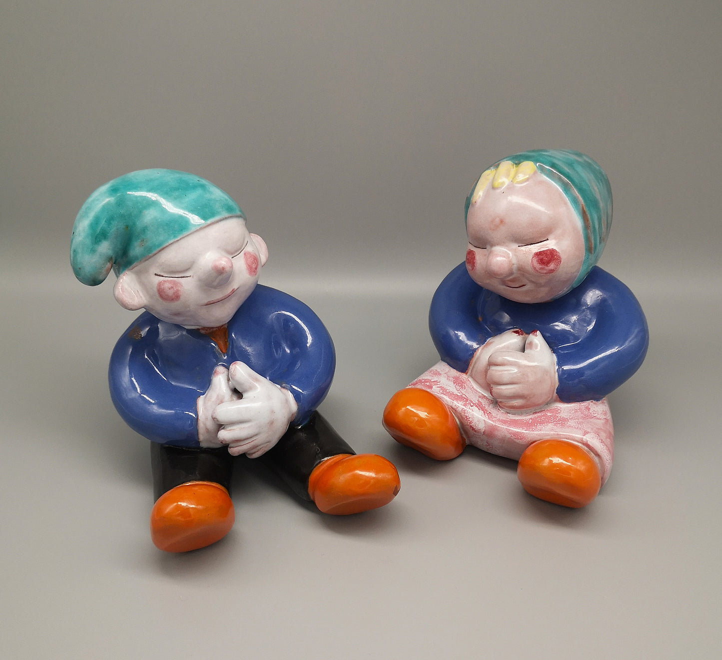 Walter Bosse Figuren - Bauer und Bäuerin