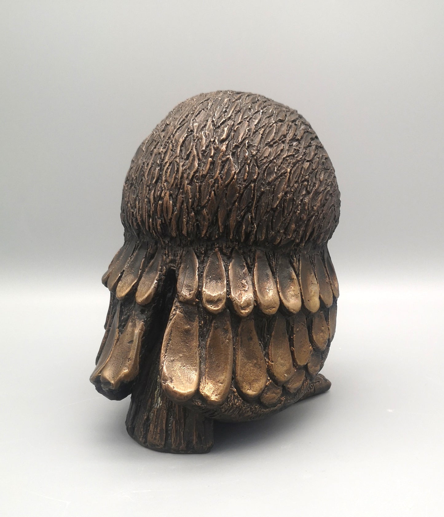 Gottfried Kumpf Bronze Eule