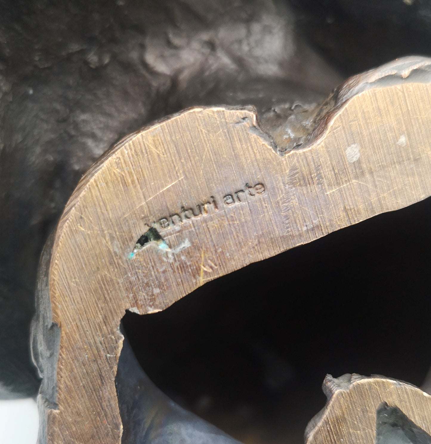 Gottfried Kumpf Bronze Eule