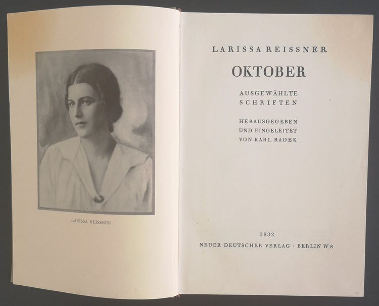 OKTOBER - Larissa Reissner