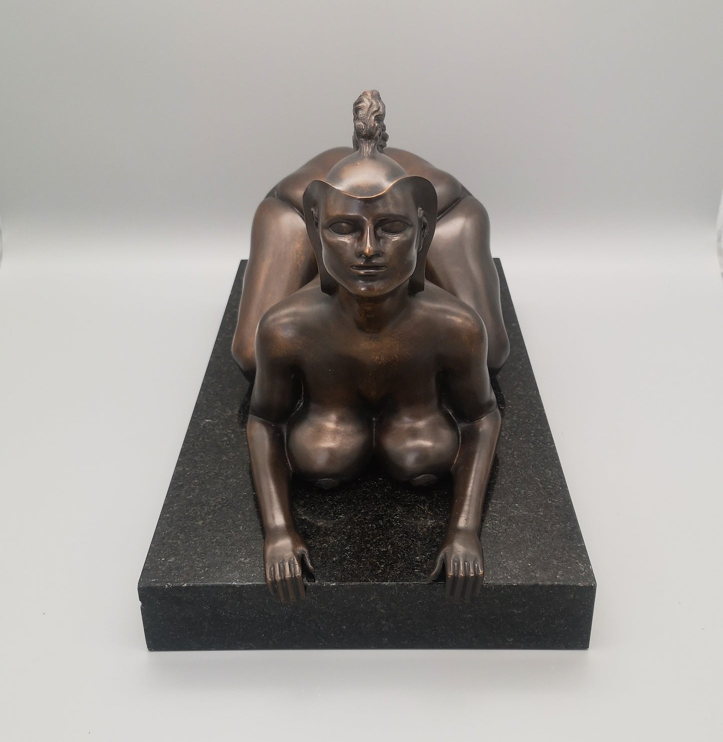 Ernst Fuchs Bronze Sphinx