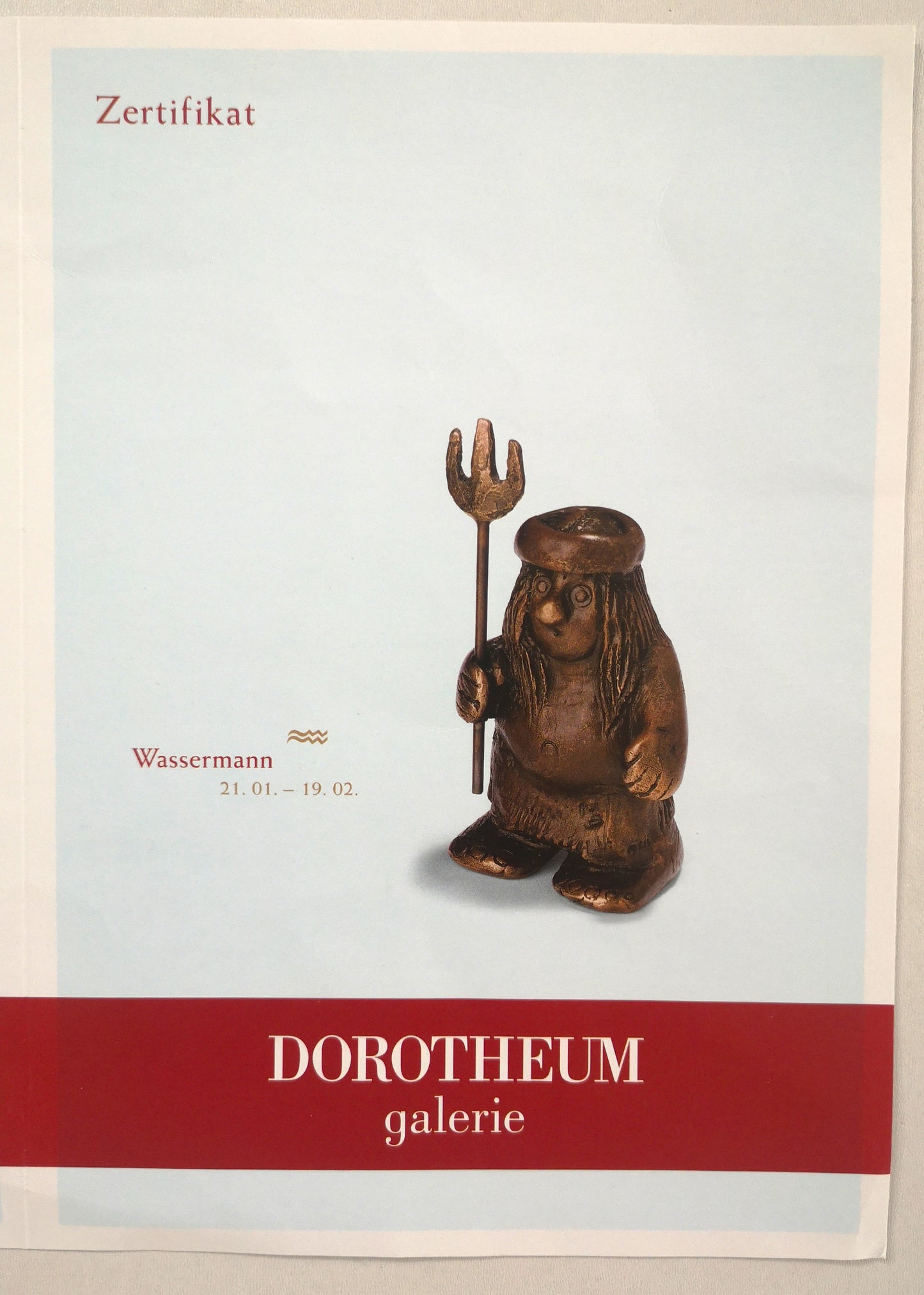 Gottfried Kumpf - Bronze Wassermann